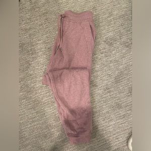Lululemon scuba HR joggers heathered pink